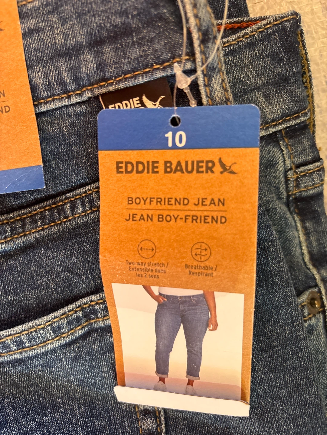 Eddie Bauer Women's Boyfriend Jeans - Size 10 - photo 2