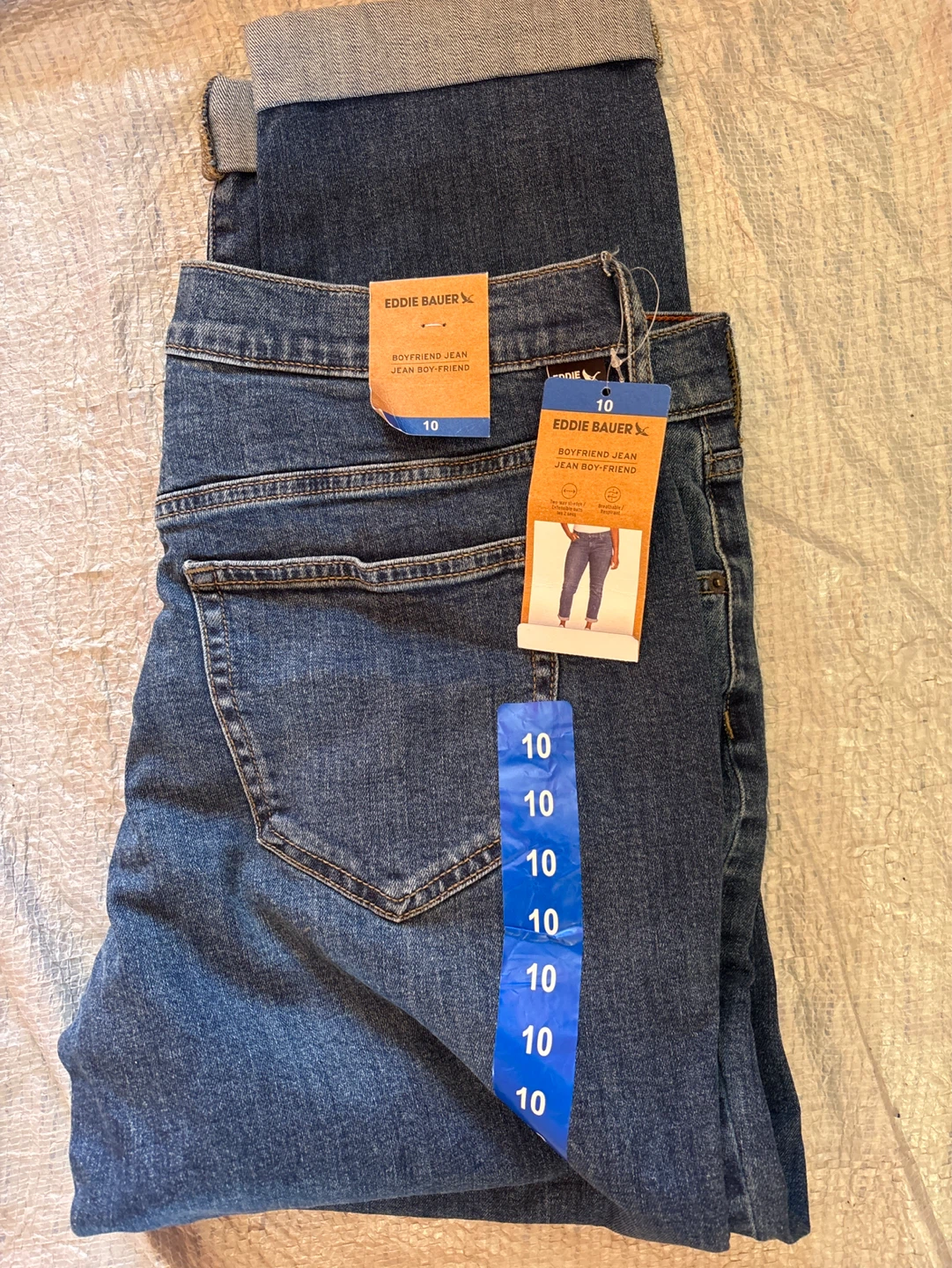 Eddie Bauer Women's Boyfriend Jeans - Size 10