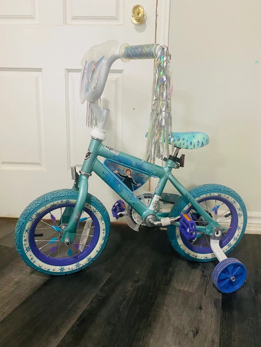 Frozen Kids Bike with Training Wheels - photo 2