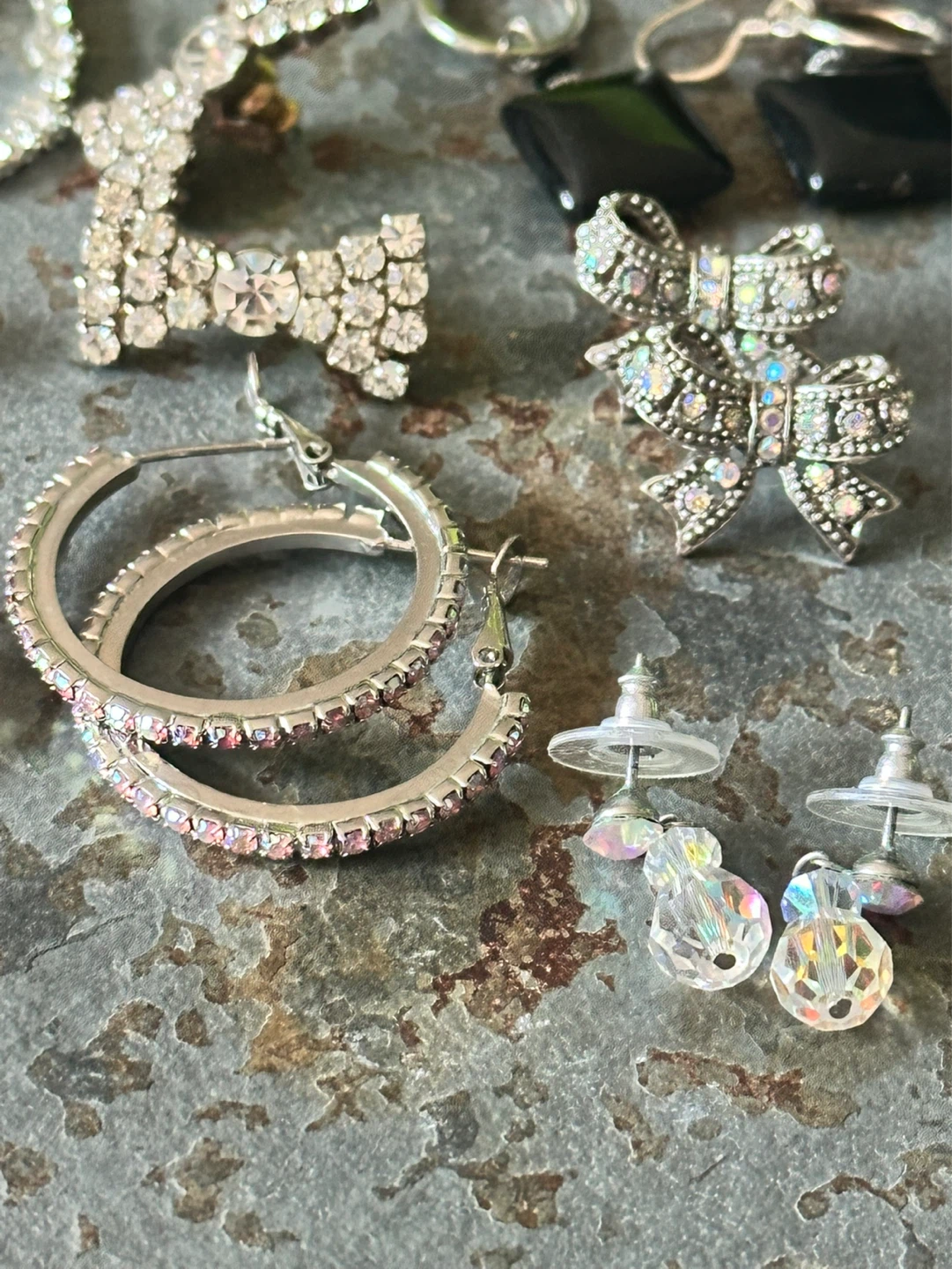 Bling bling earrings individually priced - photo 3