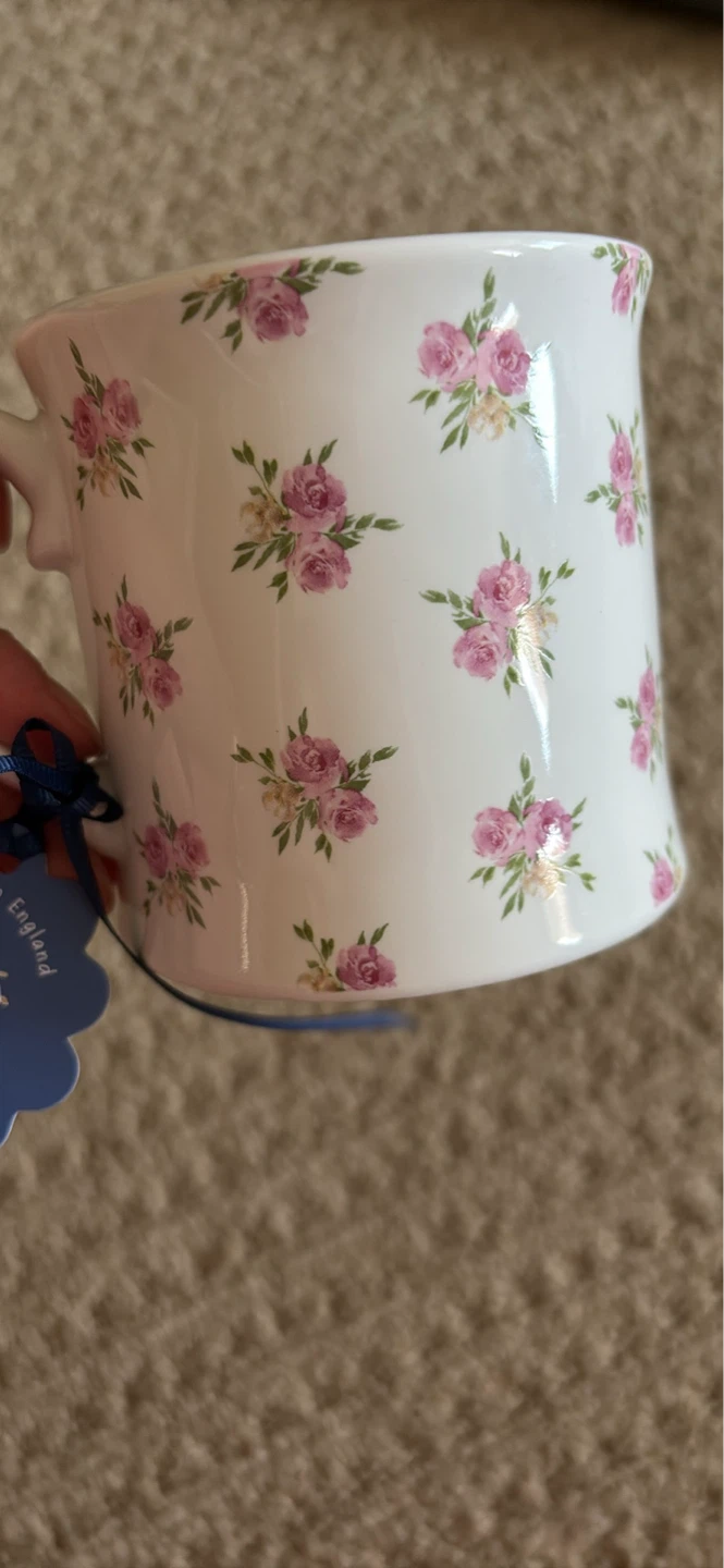 Bluebird & Willow Floral Mug