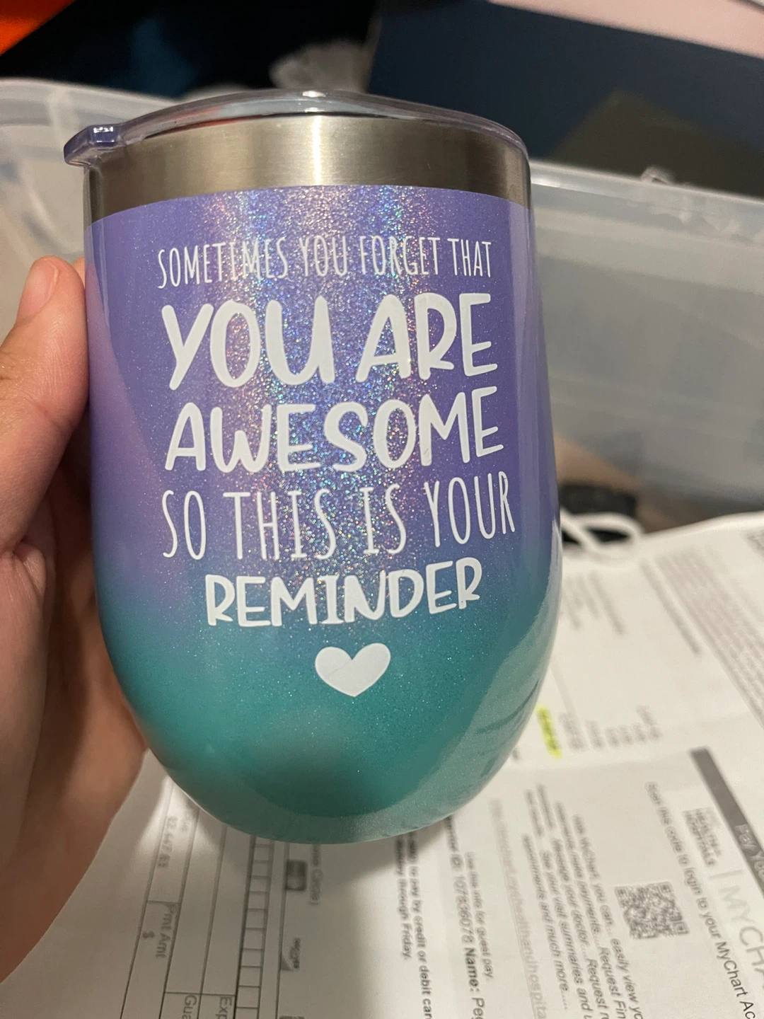 You Are Awesome Tumbler