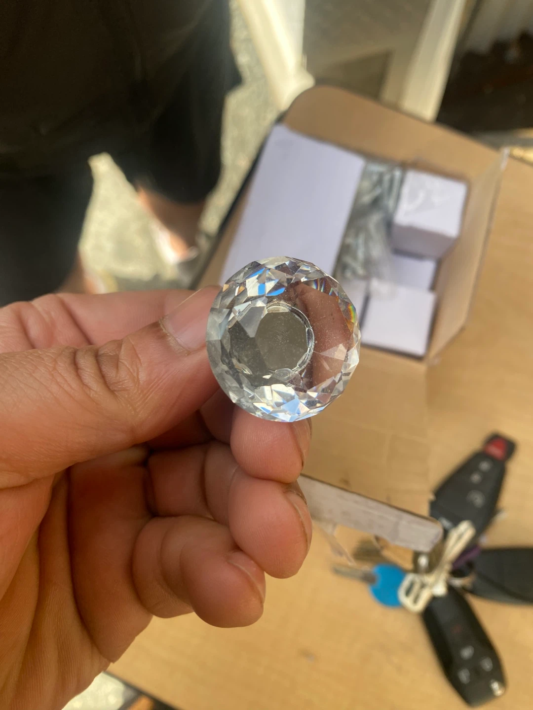 Free delivery Glass Cabinet Knobs with Screws - photo 2