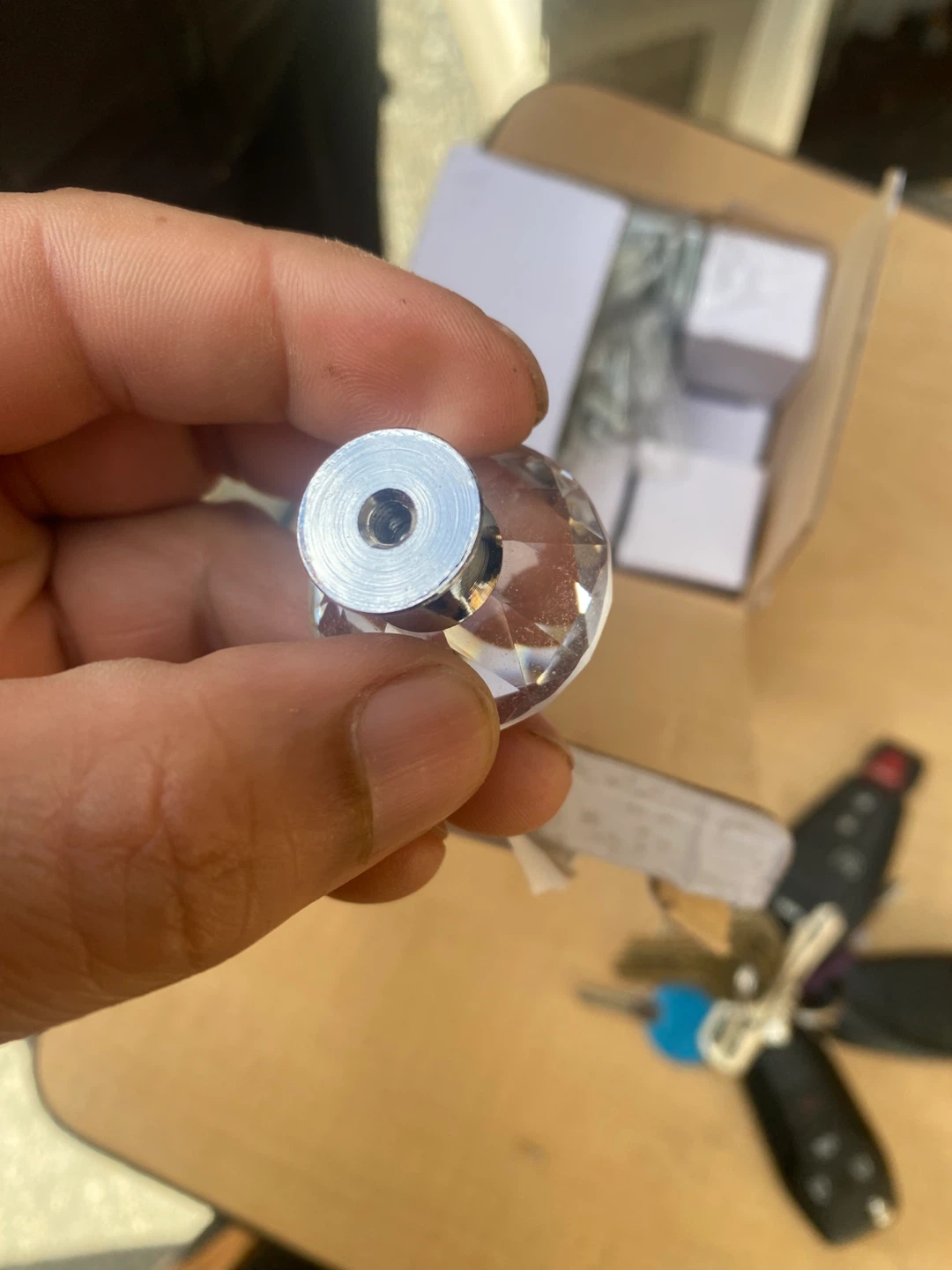 Free delivery Glass Cabinet Knobs with Screws - photo 3