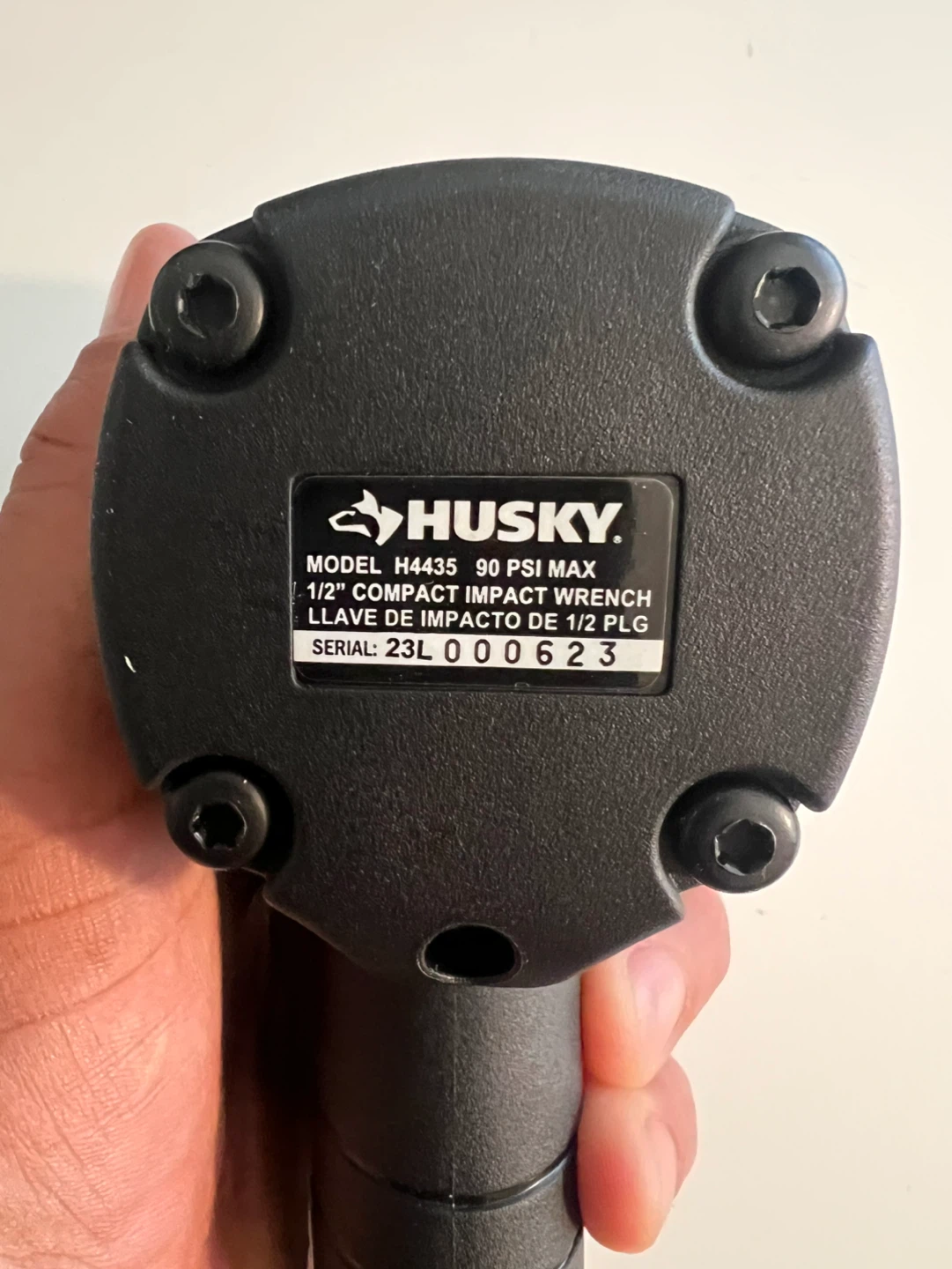 Husky H4435 1/2" Compact Impact Wrench - photo 4