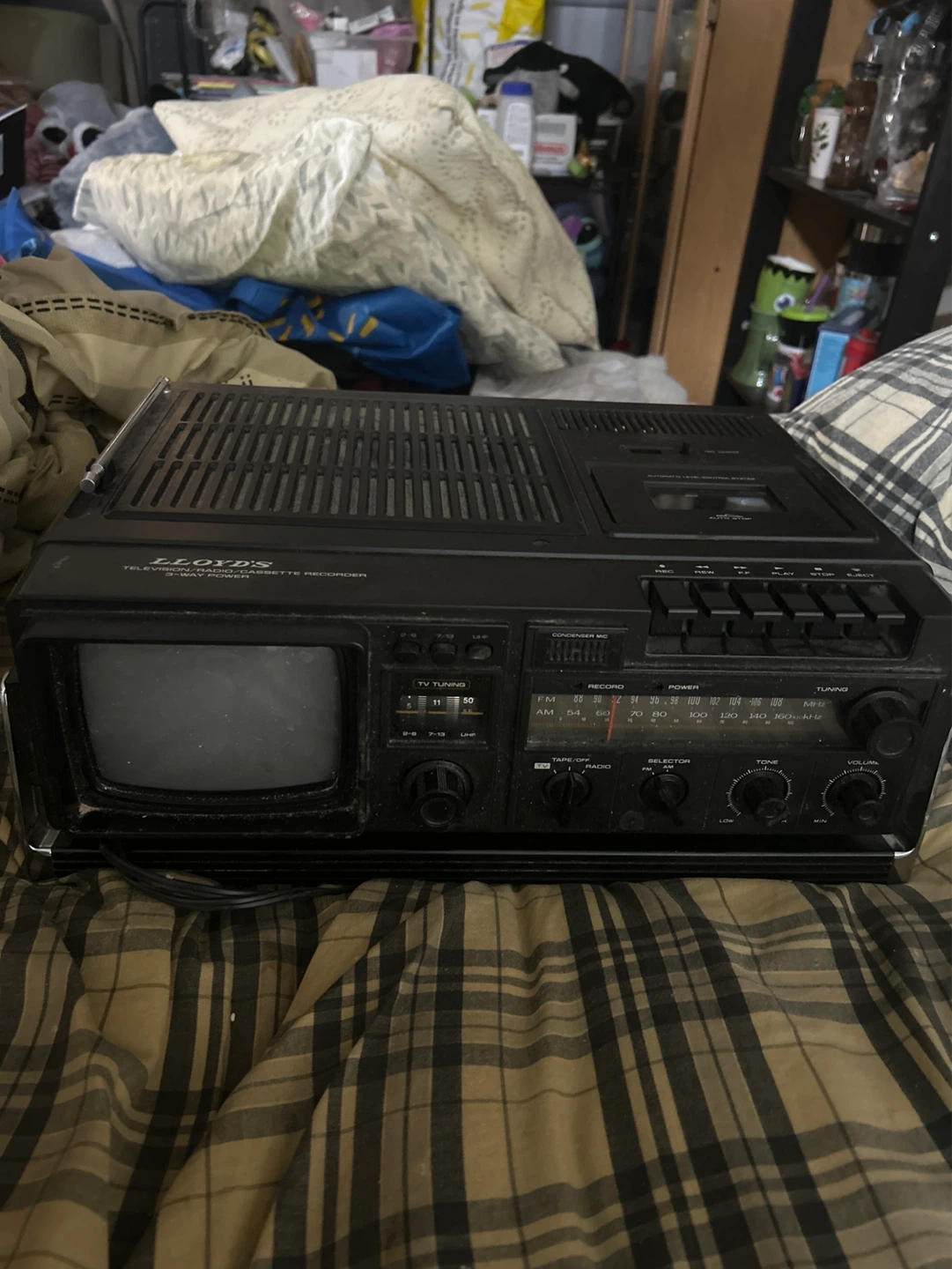 Lloyd's Television Radio Cassette Recorder