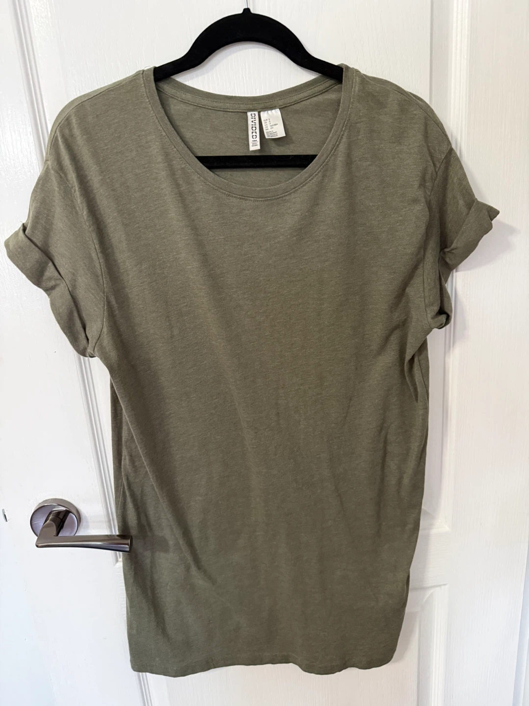 Olive Green Long T-Shirt