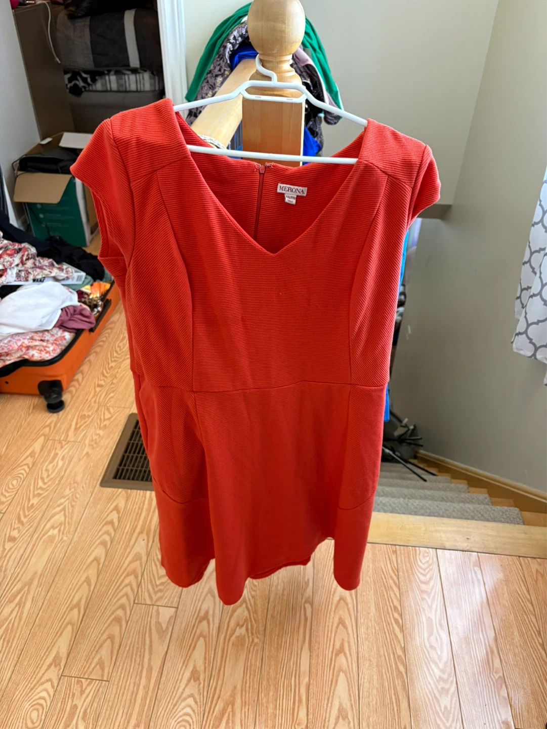 Orange merona dress