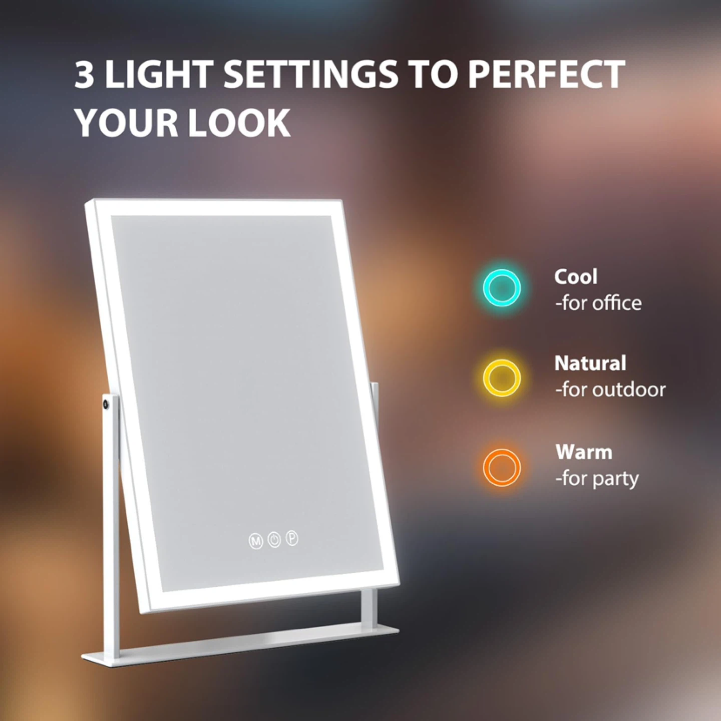 Leishe Vanity Mirror with Lights Vanity Smart Touch - photo 3