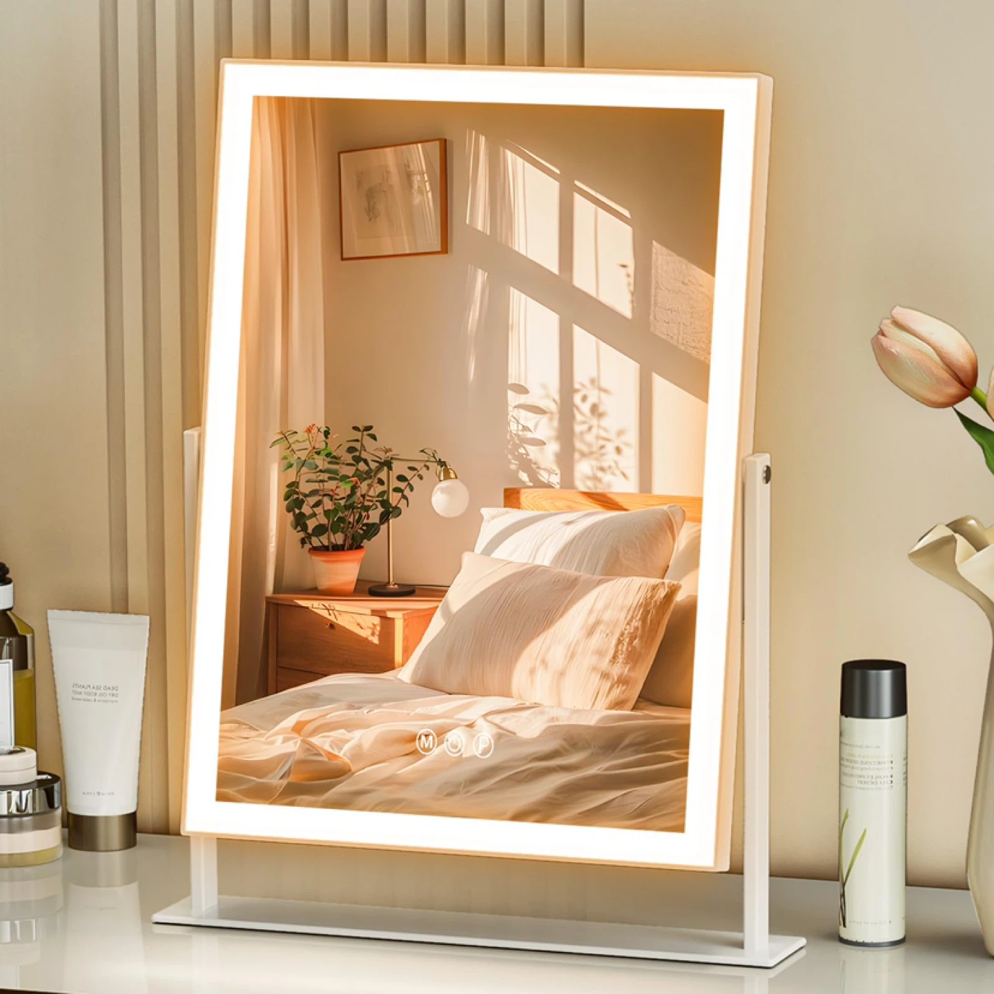 Leishe Vanity Mirror with Lights Vanity Smart Touch