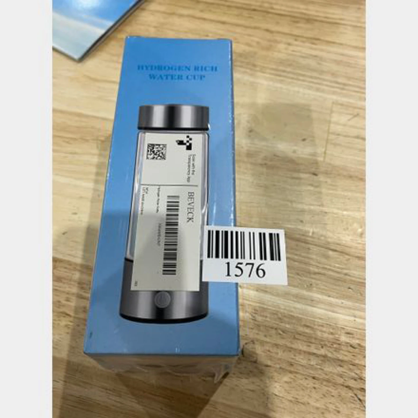 Free delivery BEVECK Hydrogen Rich Water bottle