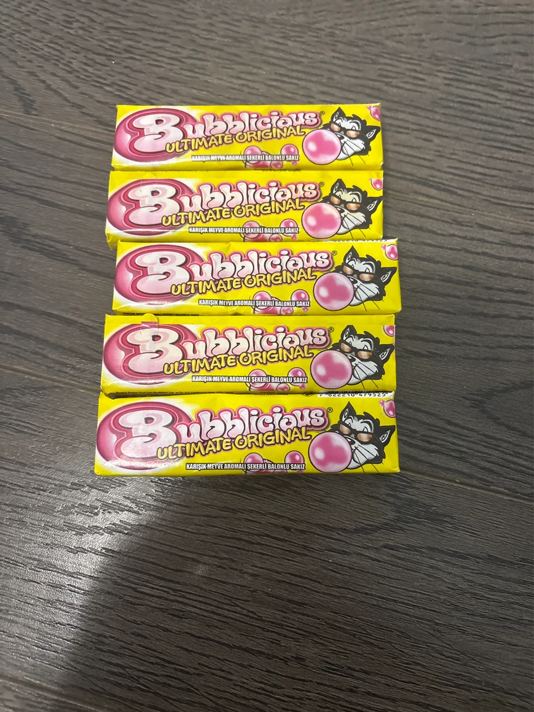Bubblicious Ultimate Original Bubble Gum - 5 Packs
