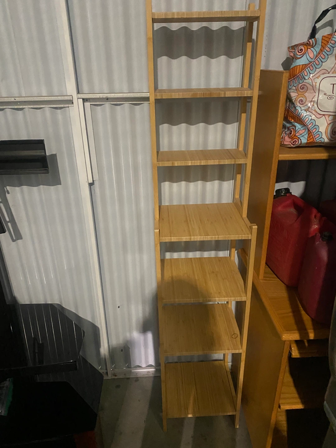 Free delivery ikea Bamboo 6-Shelf Ladder Shelf - photo 2