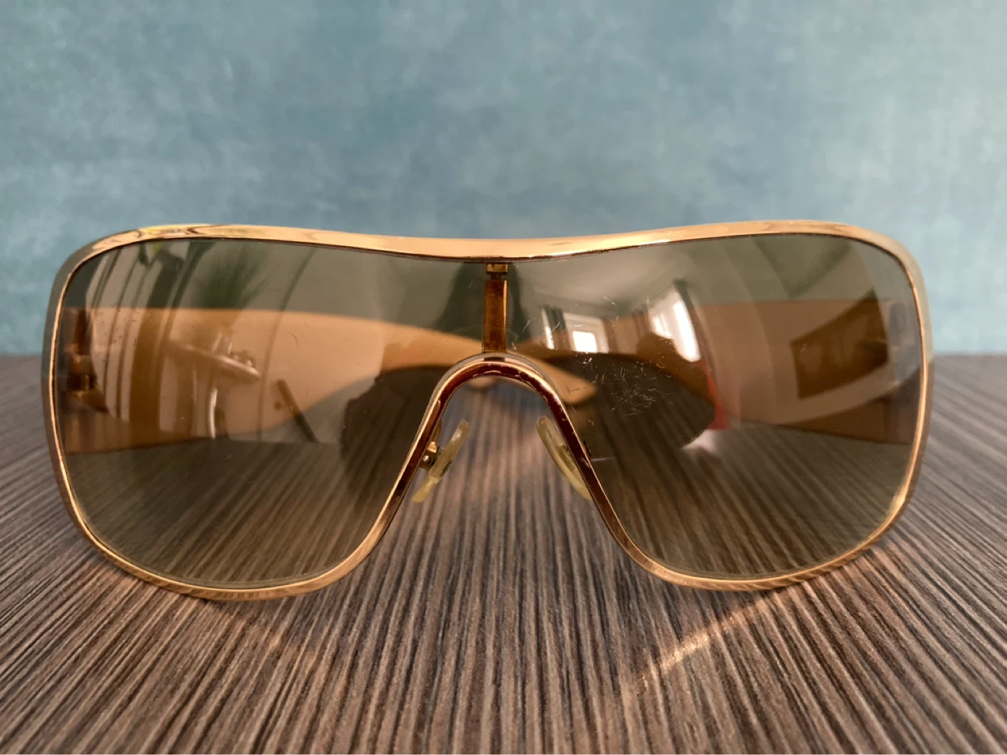 DIOR Sunglasses - Gold Frame with Crystals