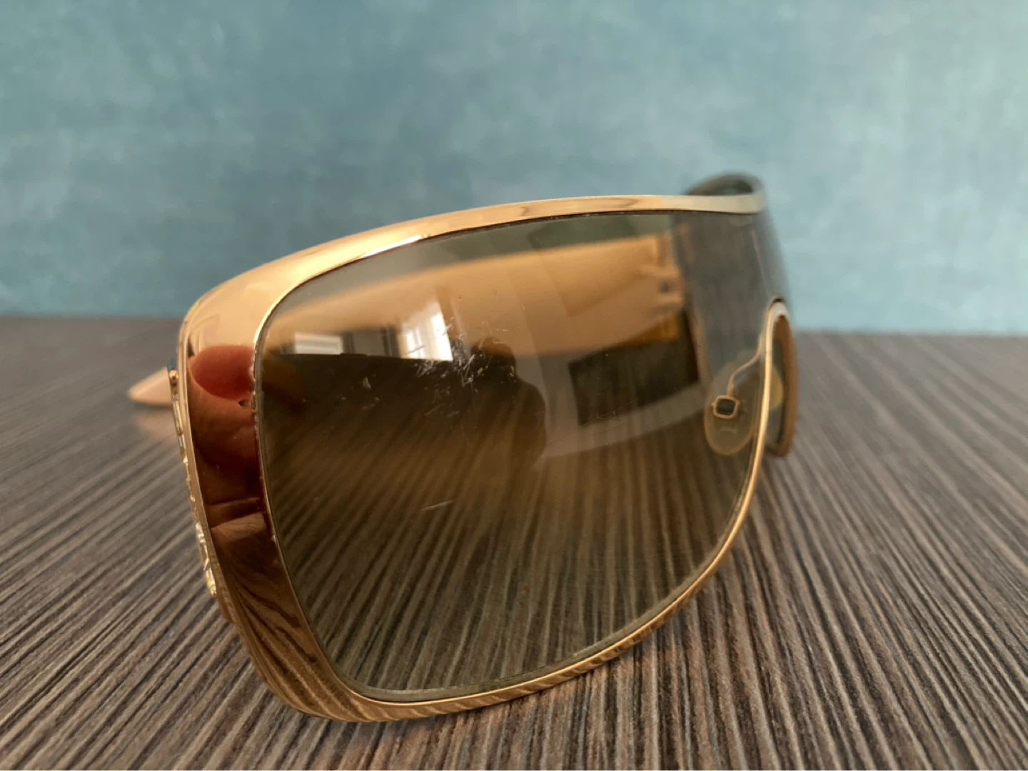 DIOR Sunglasses - Gold Frame with Crystals - photo 3