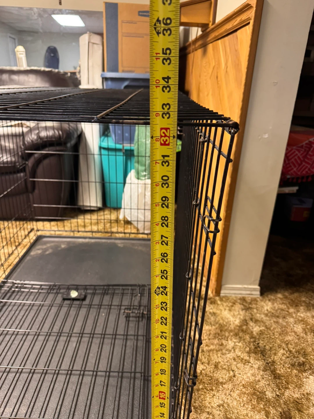 Large Dog Crate with Tray - photo 5