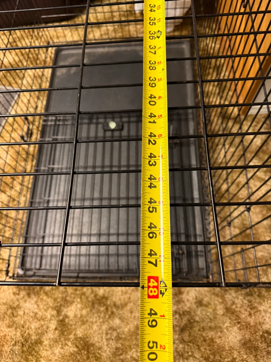 Large Dog Crate with Tray - photo 4