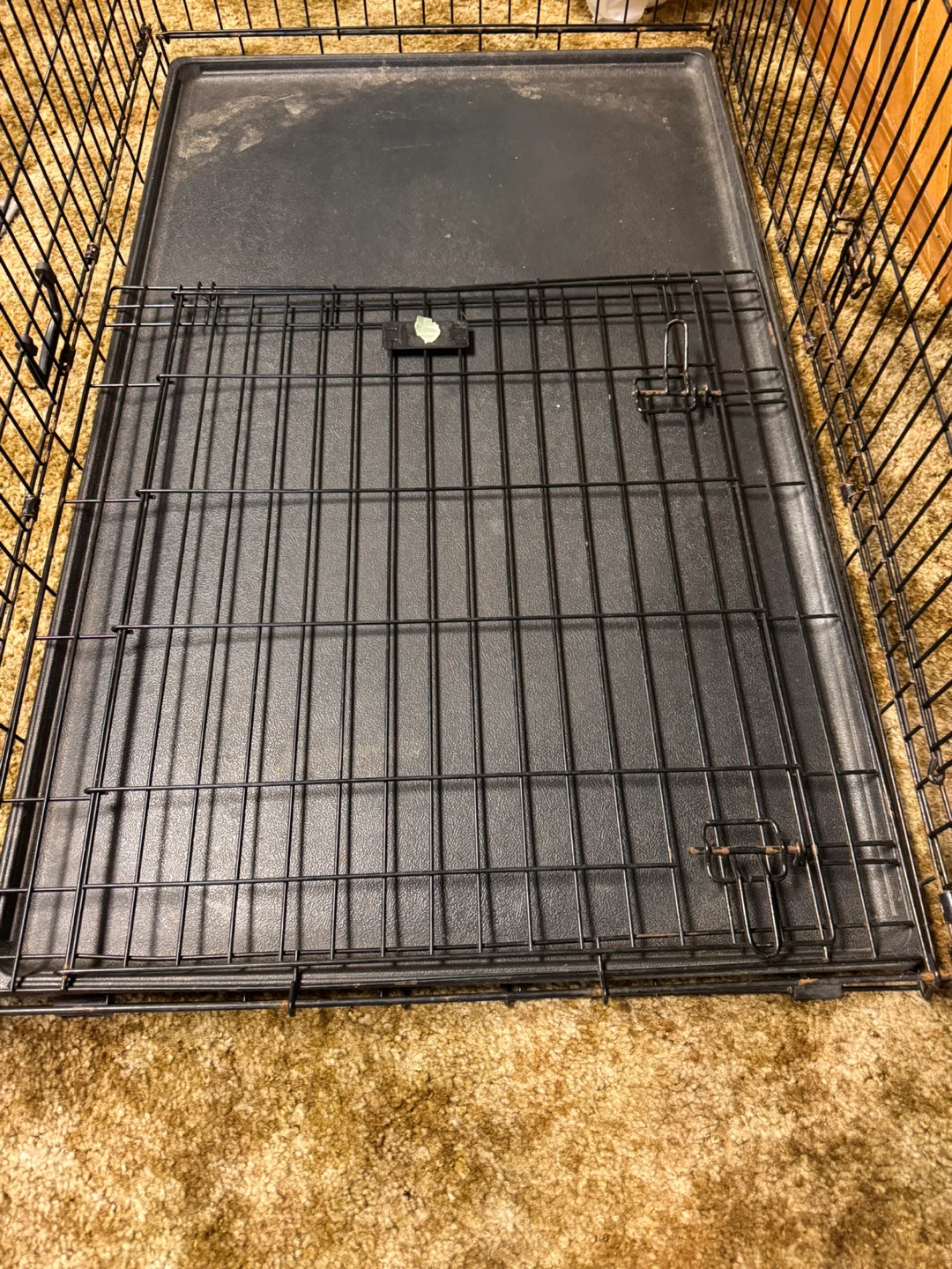 Large Dog Crate with Tray - photo 2