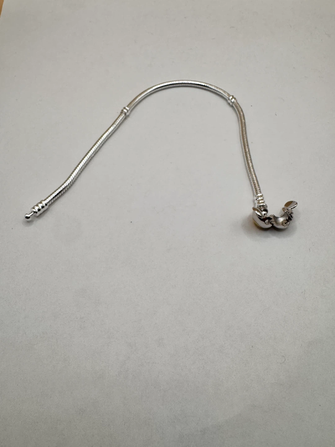 Sterling Silver 925 Mickey Mouse Charm Bracelet - photo 3