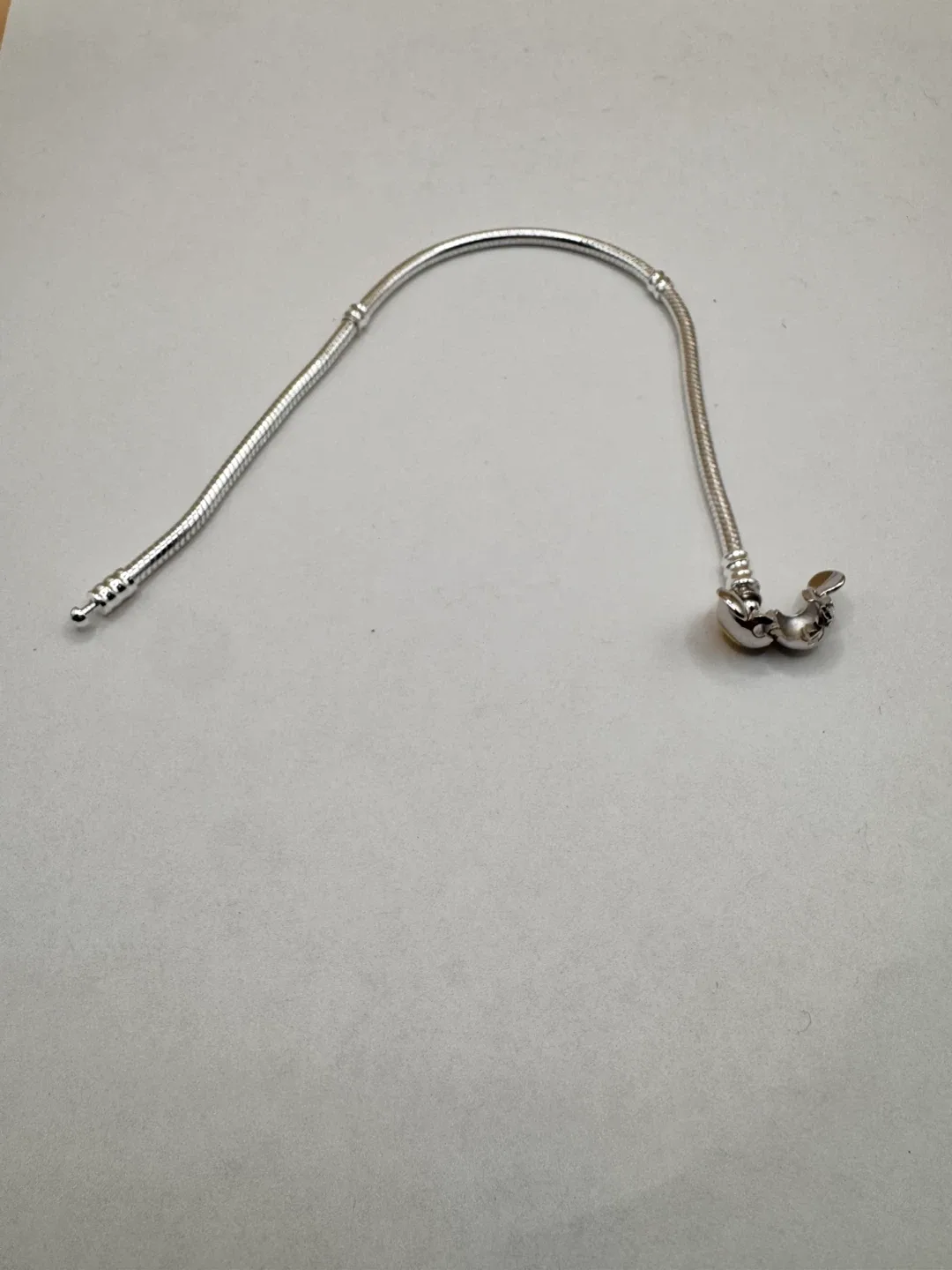 Sterling Silver 925 Mickey Mouse Charm Bracelet - photo 3