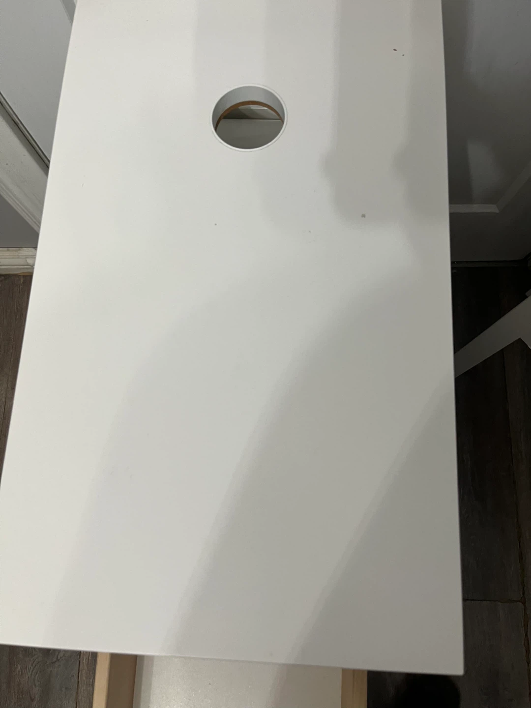 Pair of White Nightstands/End Tables with Drawer - photo 4