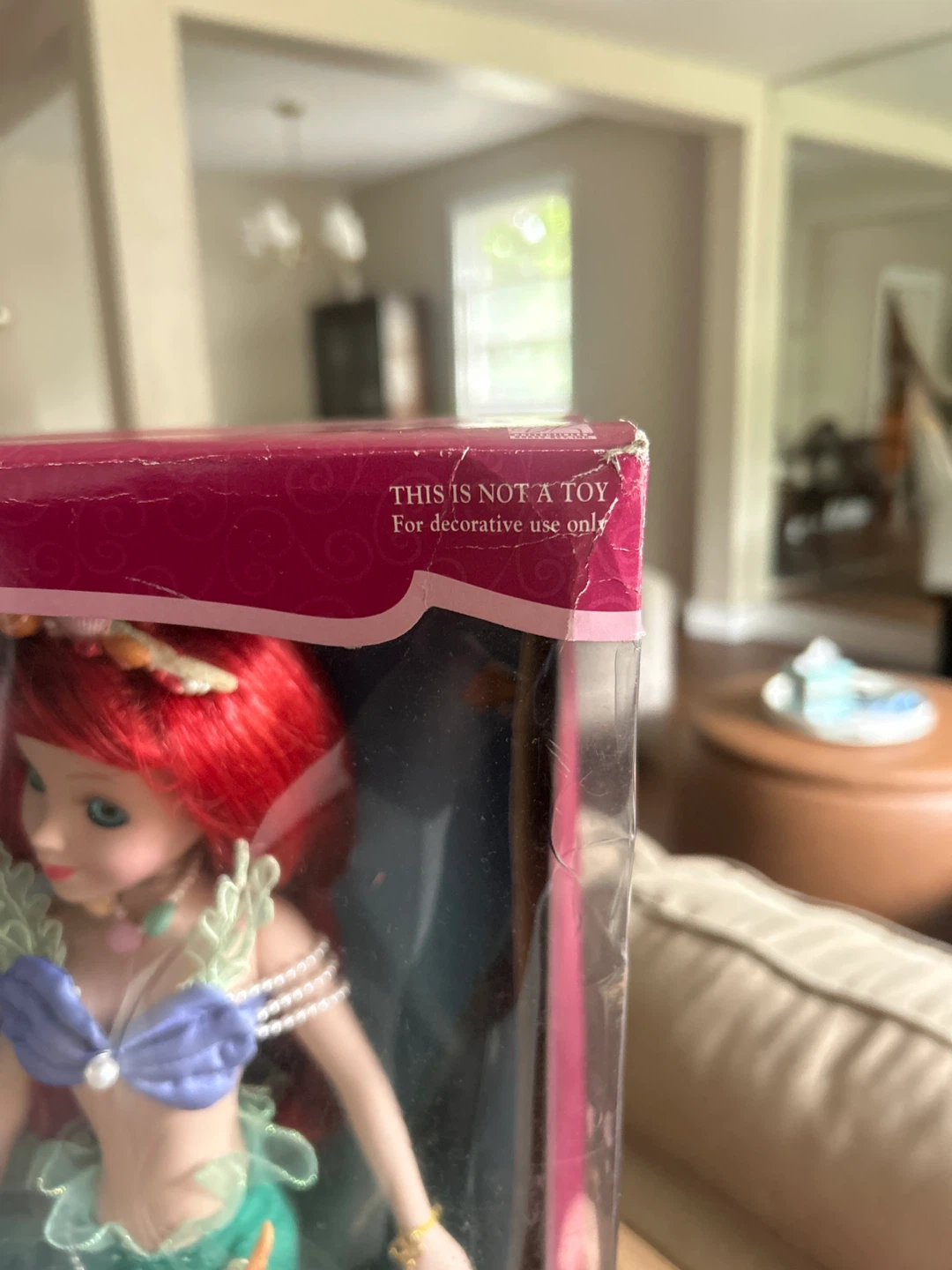 Disney Princess Ariel Porcelain Keepsake Doll - photo 2