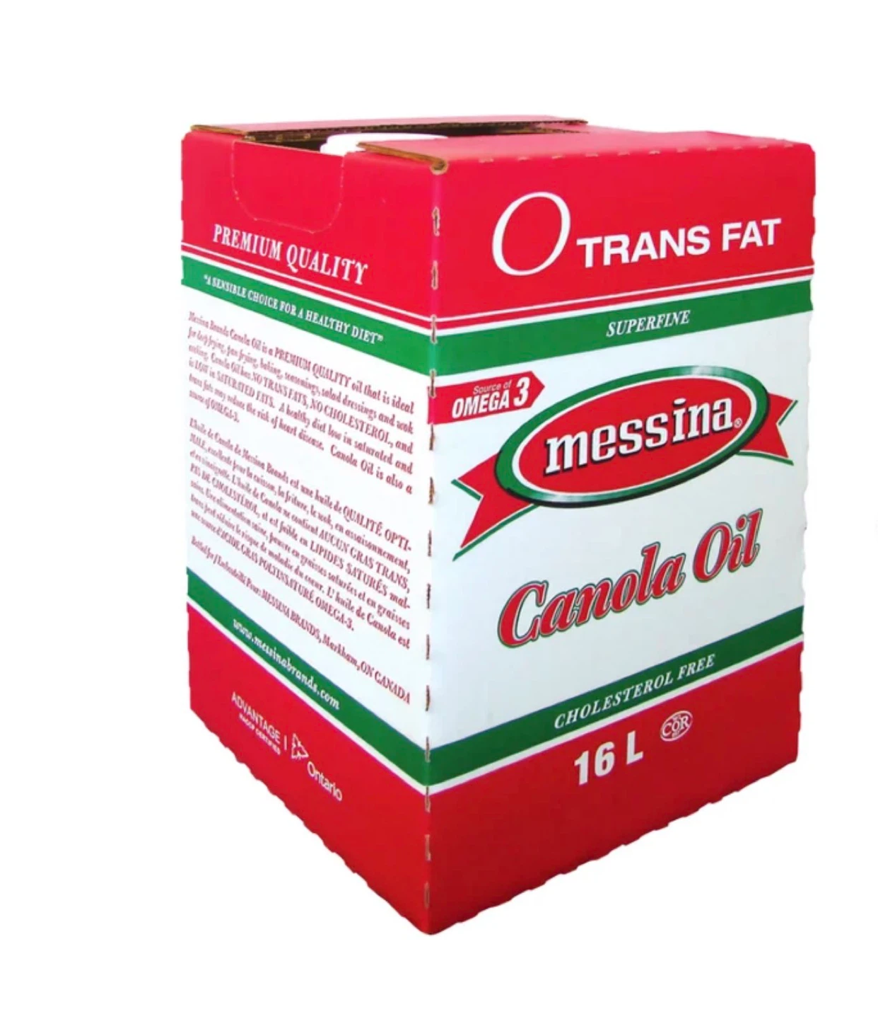 Messina Canola Oil 16 L