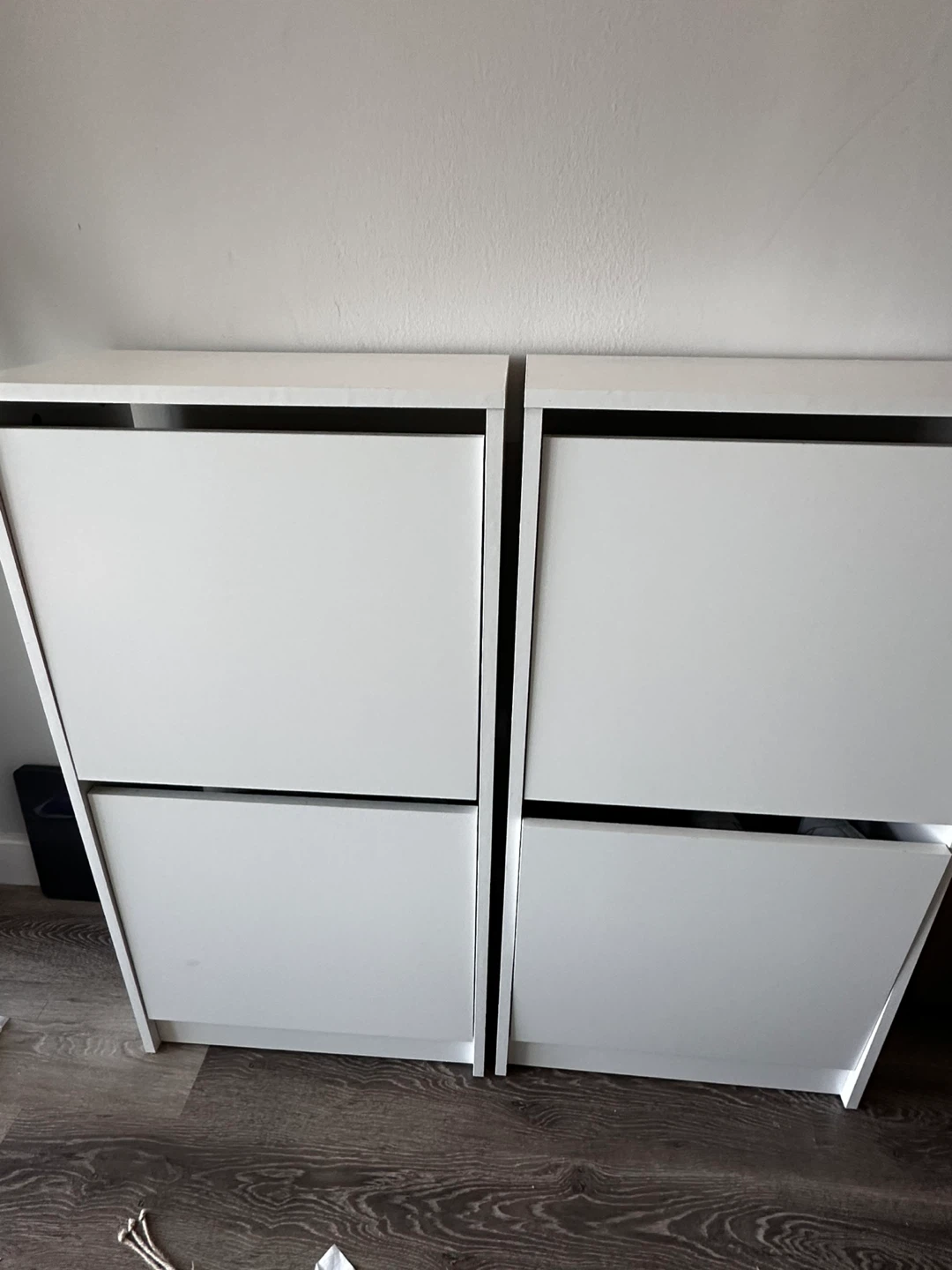2x IKEA Bissa Shoe Cabinets