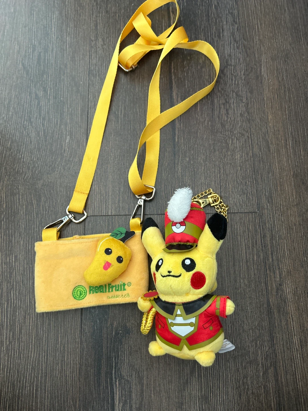 Real Fruit Addictea Pikachu Plush Bag Charm