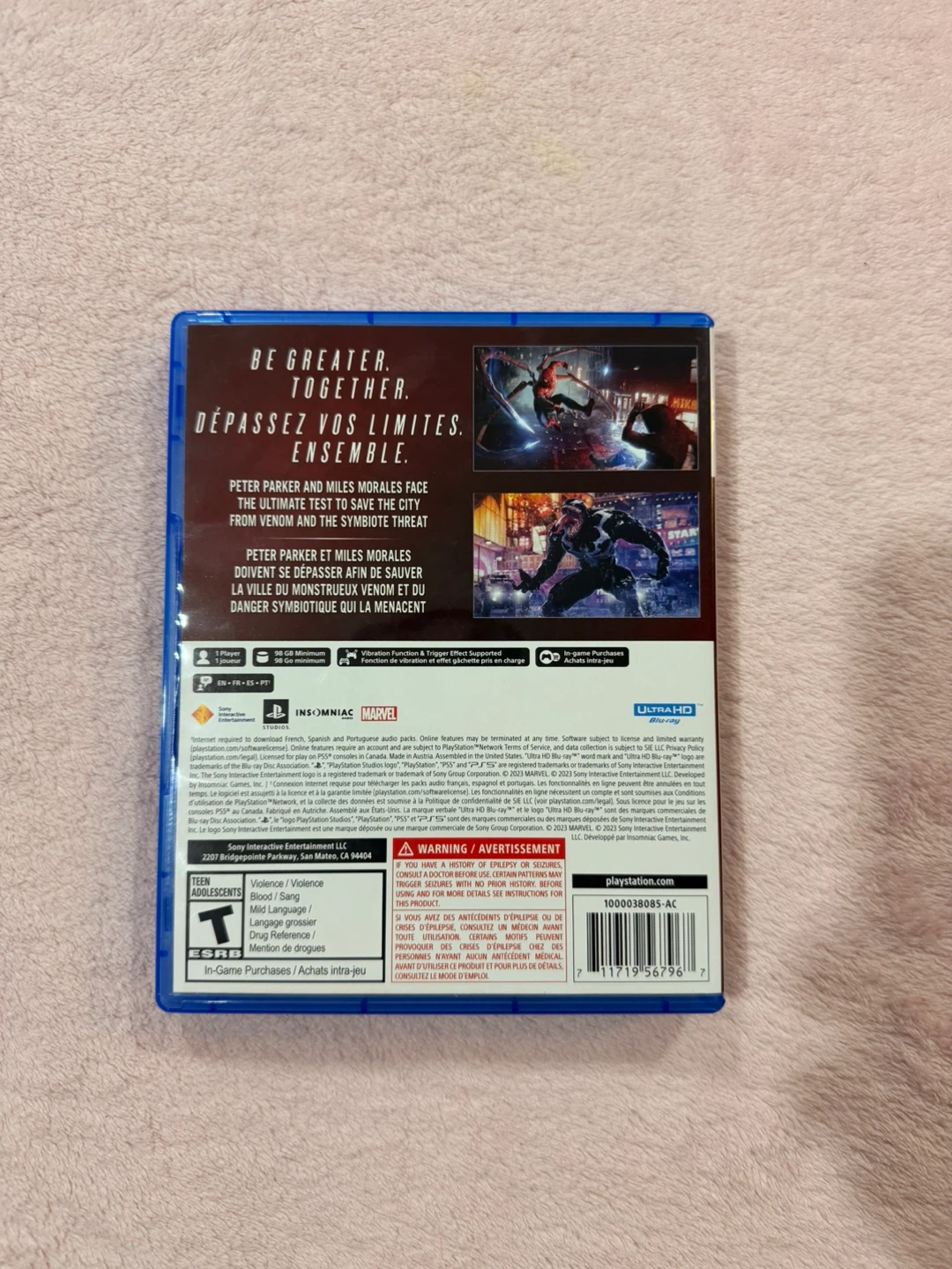 🎮 Marvel’s Spider-Man 2 (PS5) - Perfect Disc - photo 3