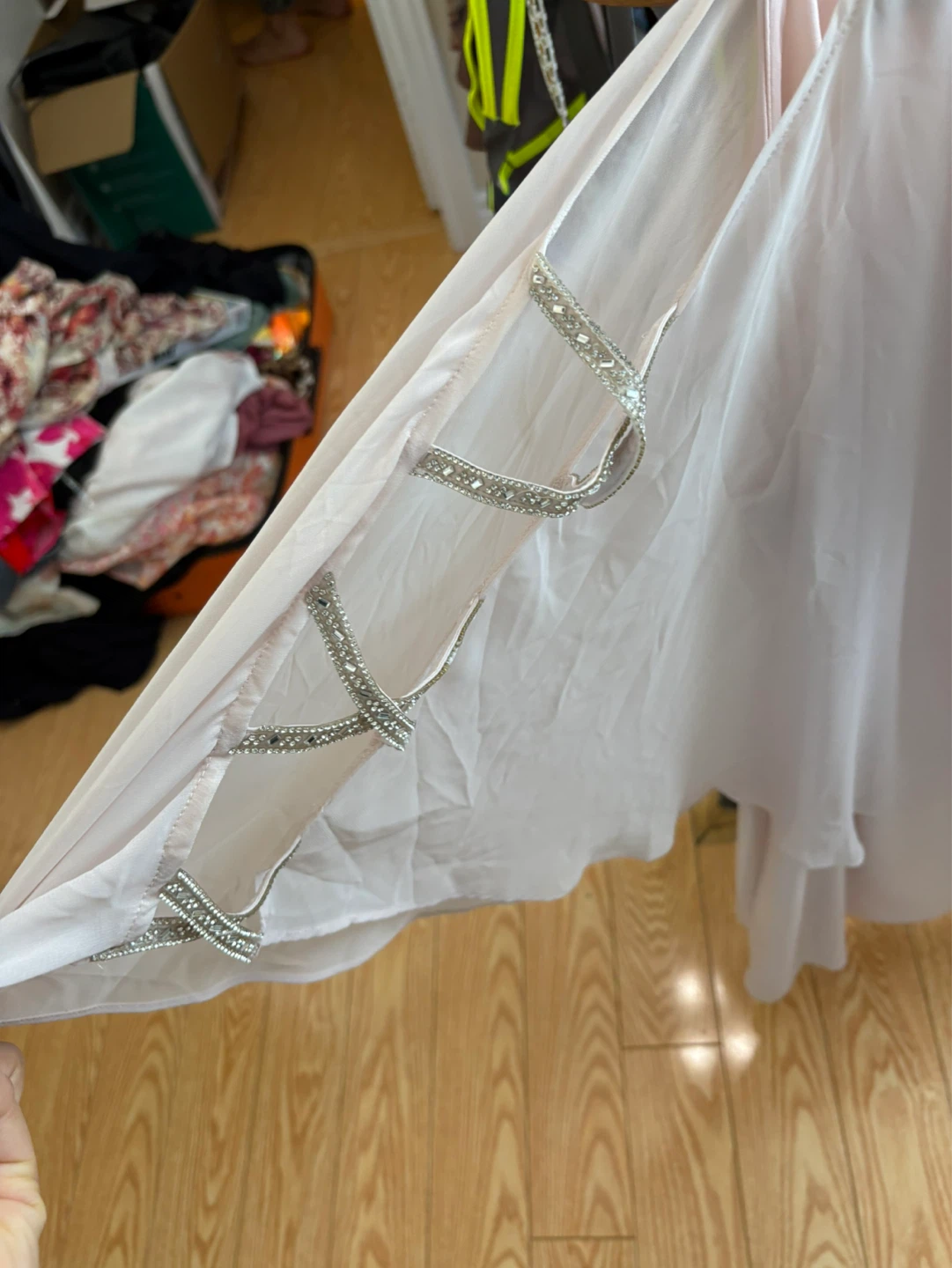 Light pink party dress - photo 2