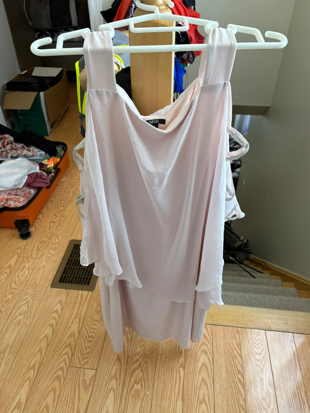 Light pink party dress