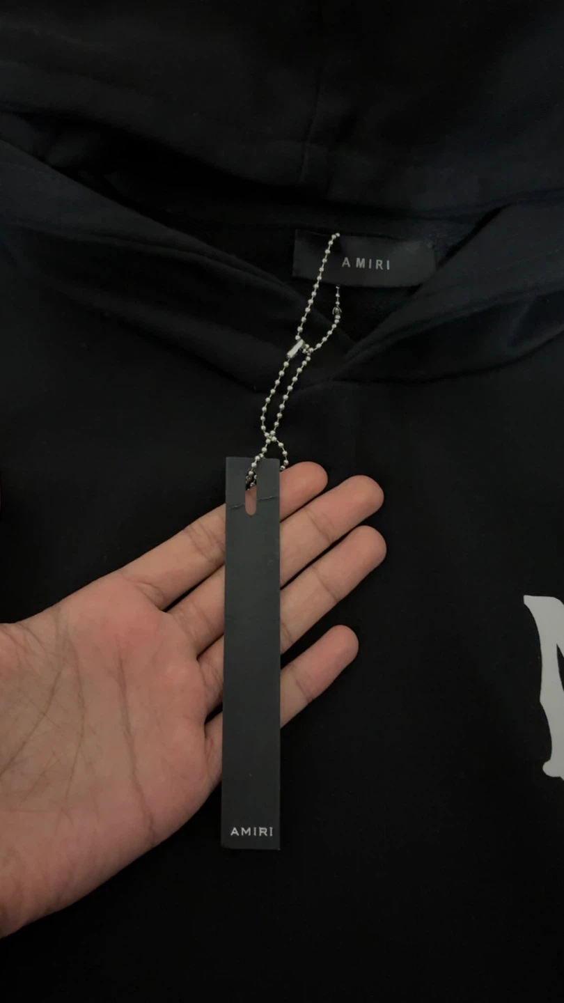 AMIRI Black Hoodie - photo 3