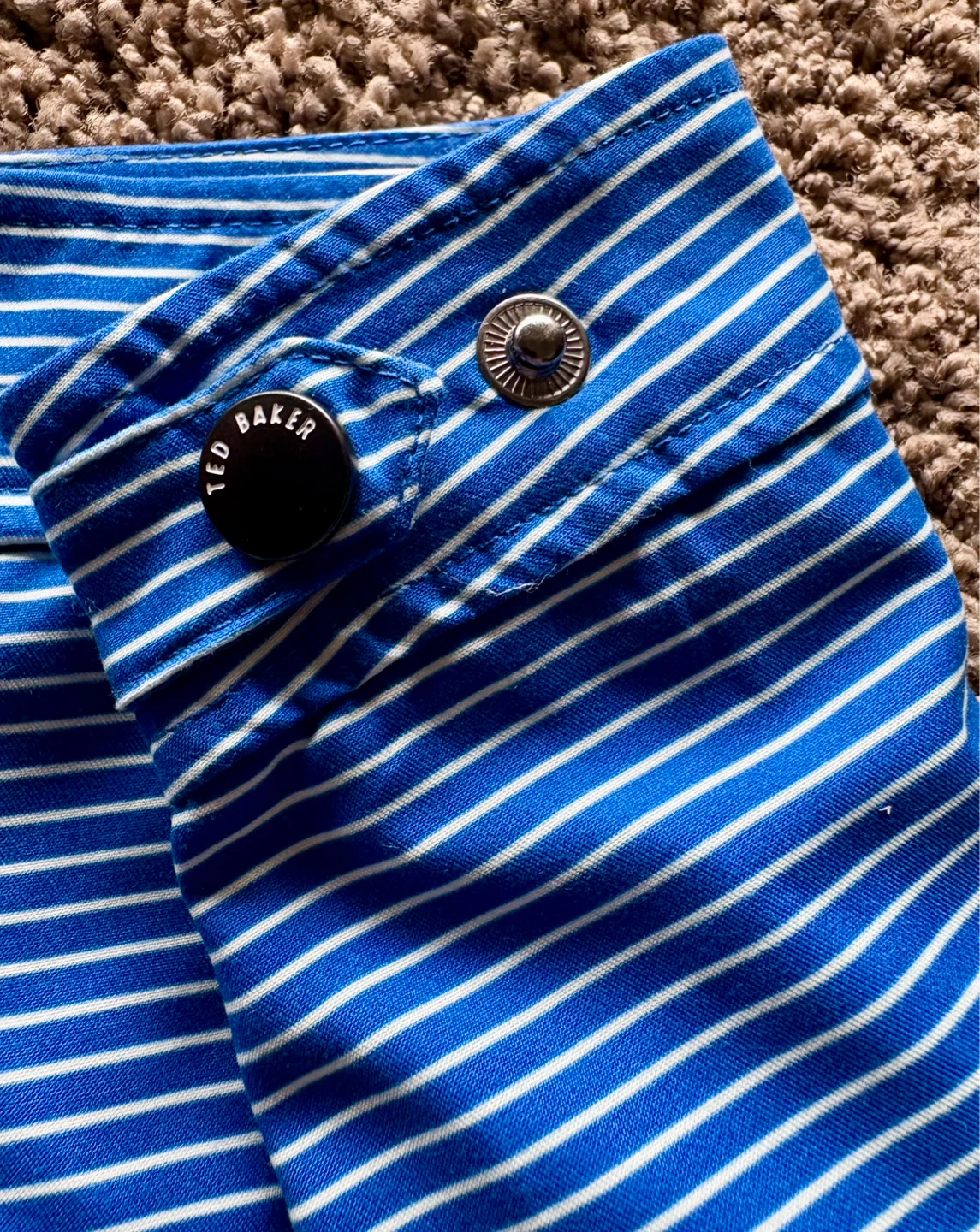 Ted Baker Mens Blue Swim Shorts Size 4 Large New With Tags - photo 4