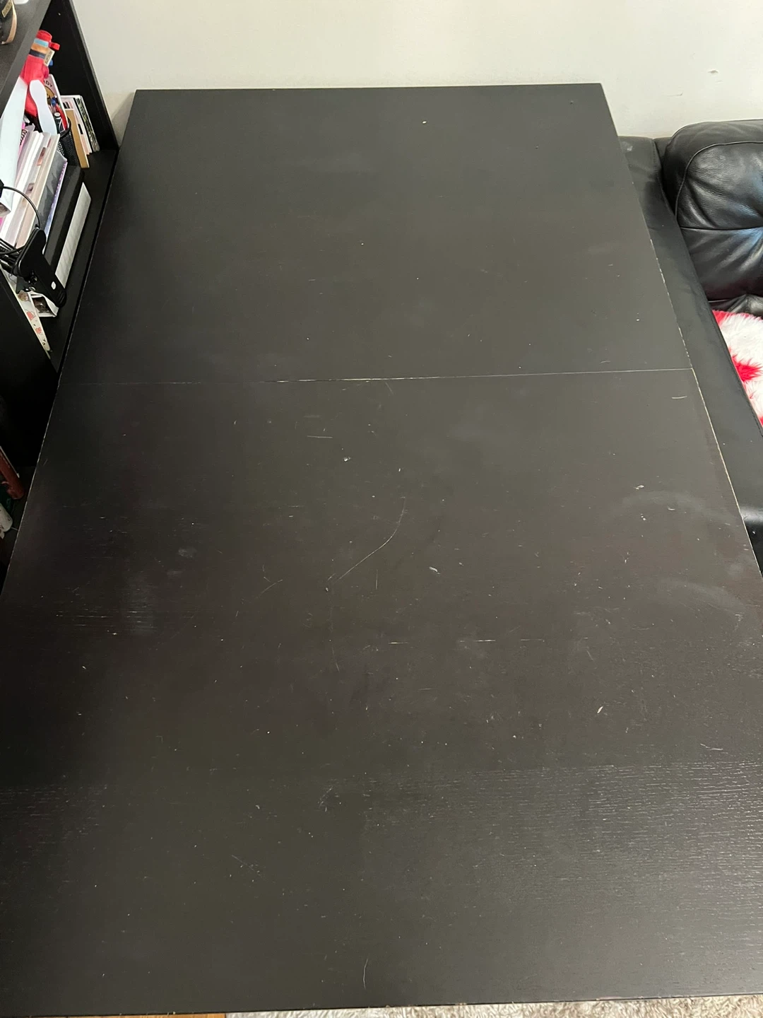 IKEA Black Dining Table expandable - photo 2