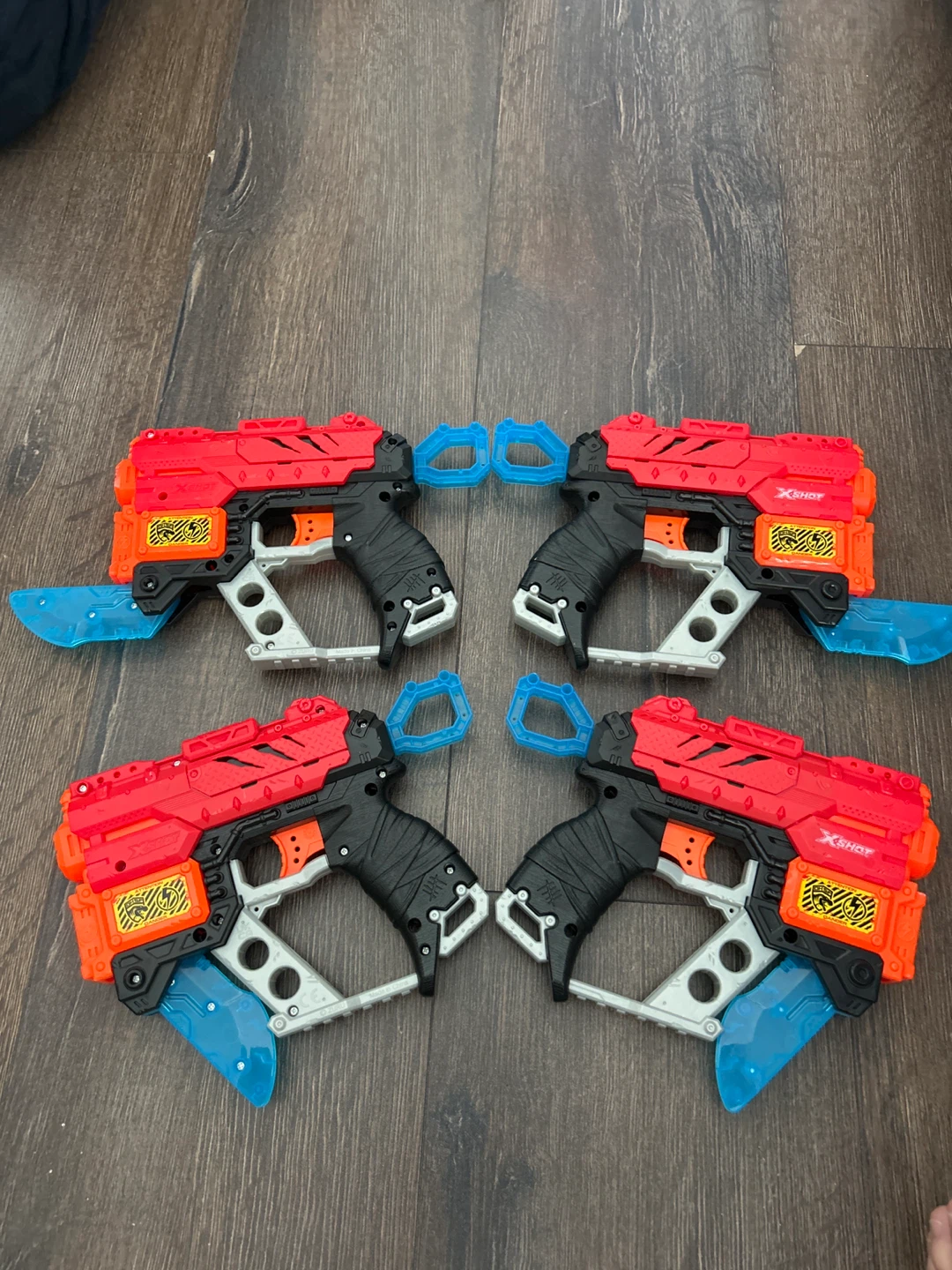 X-Shot Blaster Toy Guns (Set of 4)