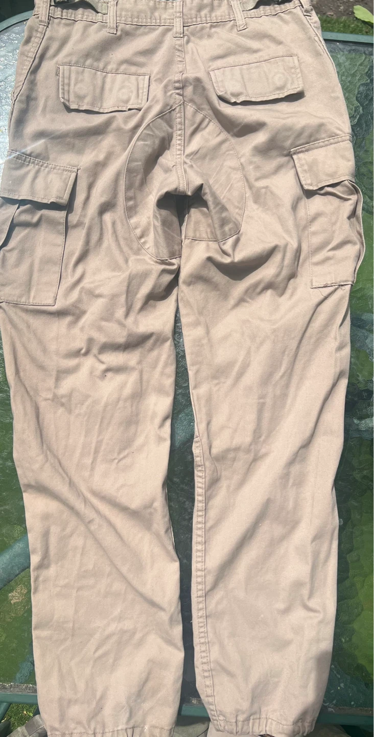 Rothco BDU vintage multi-pocket utility unisex khaki cargo pants - photo 2