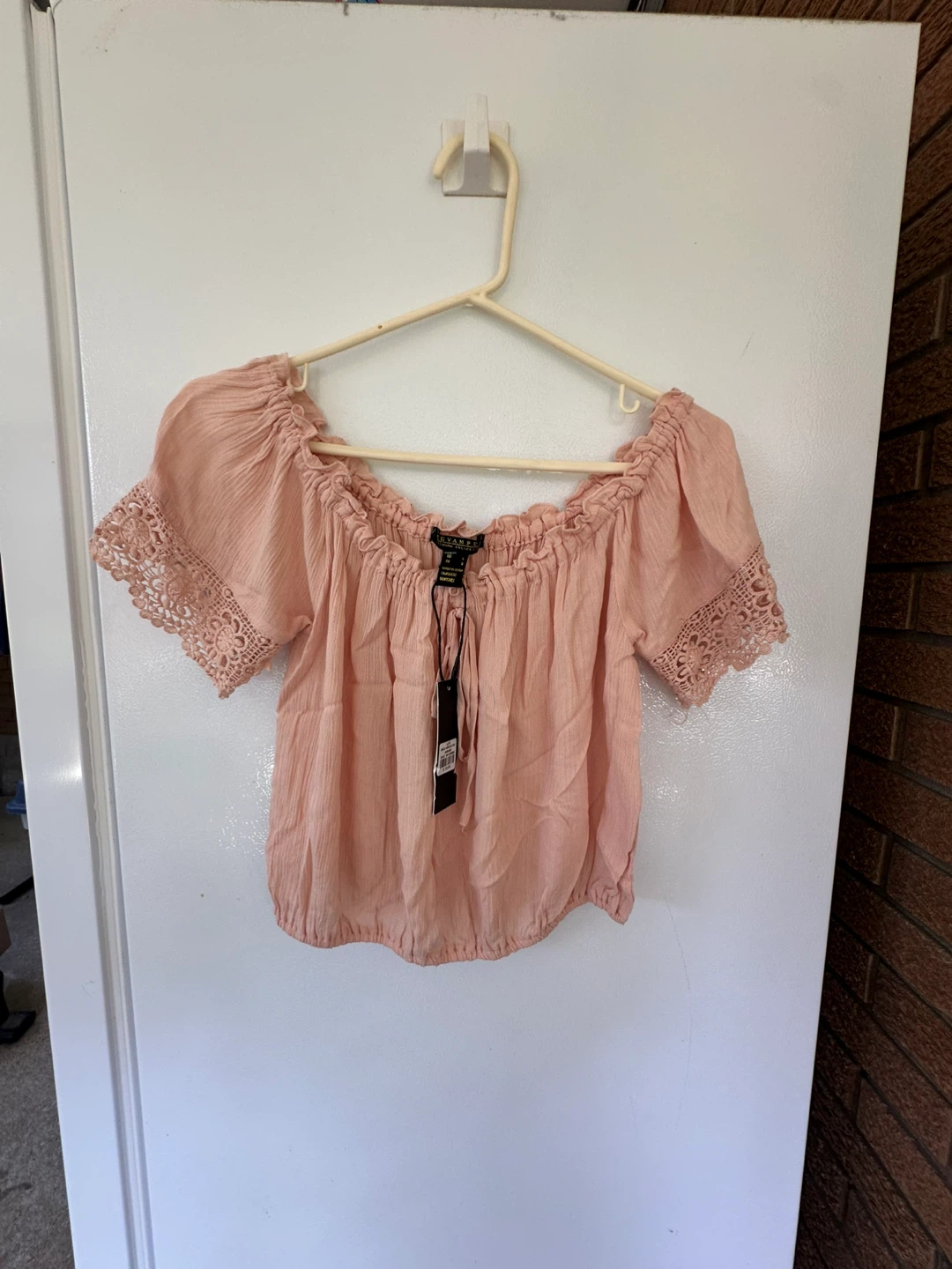 Off Shoulder Crop Top