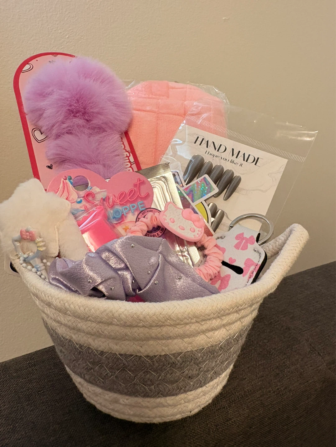 Accessory gift baskets
