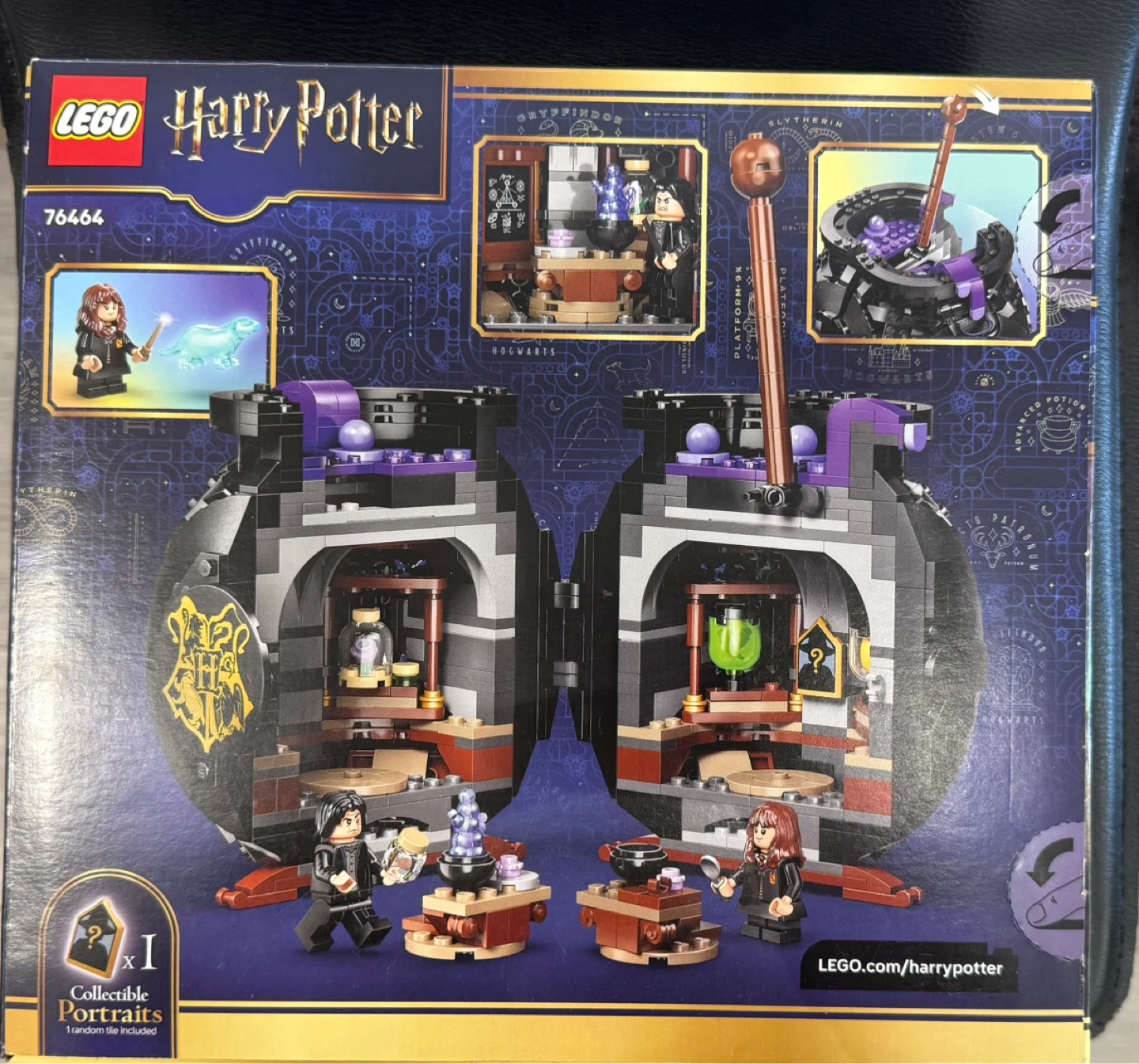 LEGO Harry Potter 76404 Cauldron:  Potions Classroom 652 pcs - photo 2