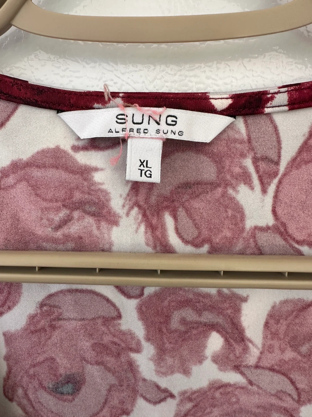 Alfred Sung Floral Sleeveless Top XL - photo 2