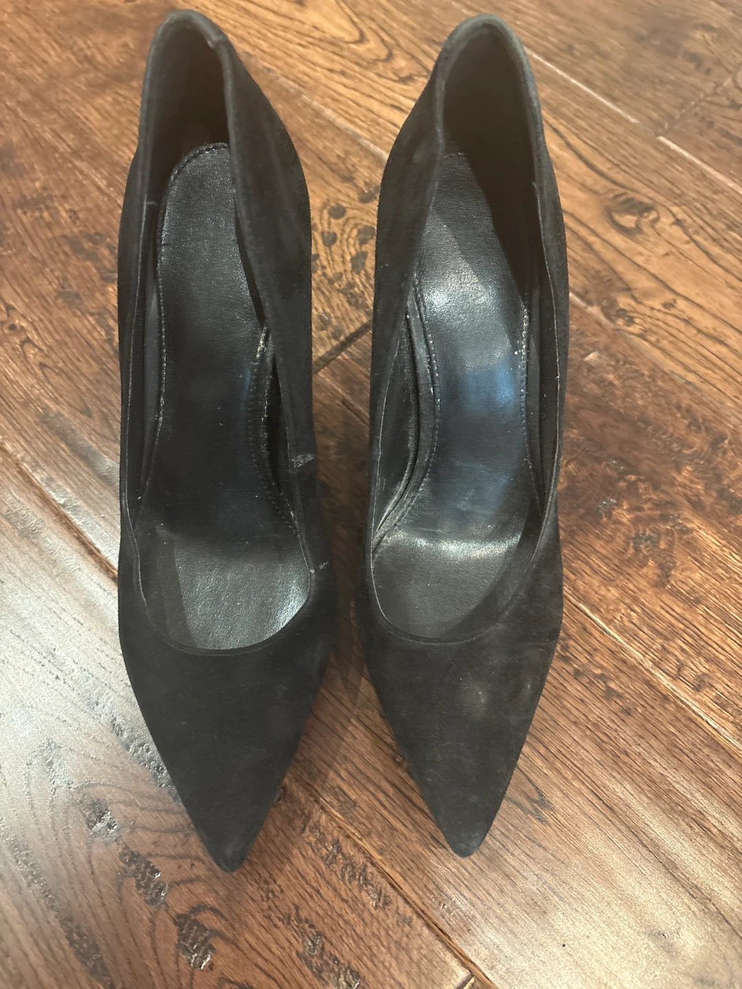 Michael Kors Black Suede Stiletto Heels