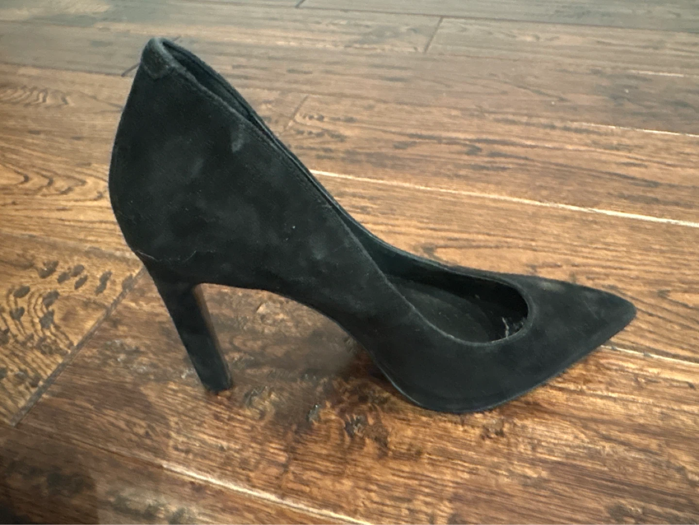 Michael Kors Black Suede Stiletto Heels - photo 2
