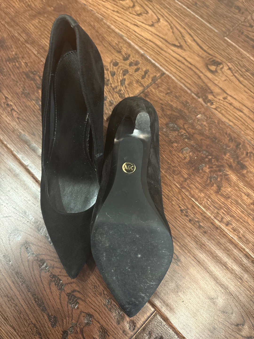 Michael Kors Black Suede Stiletto Heels - photo 3