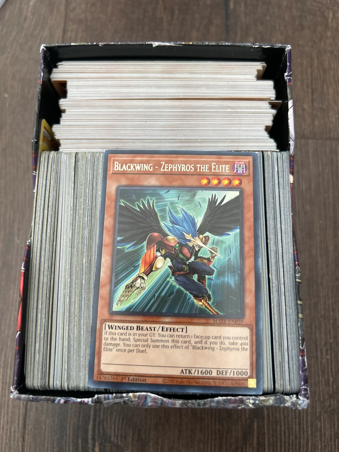 Yu-Gi-Oh! TCG Cards - Blackwing - Zephyros the Elite