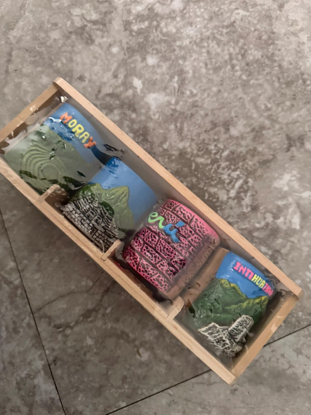 Set of 4 Decorative Magnets - Moray, Intihuatana - photo 4