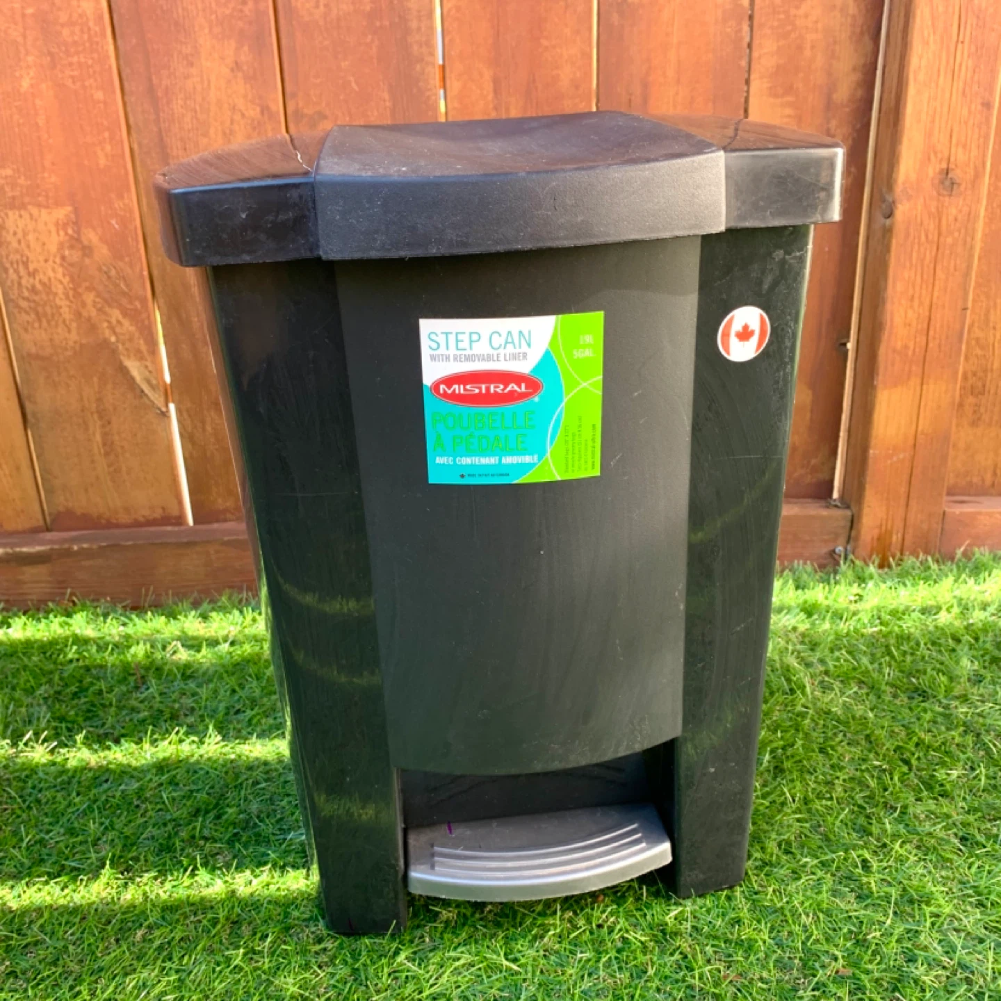 Trash Can Step Can Small Kitchen Waste Garbage Bin