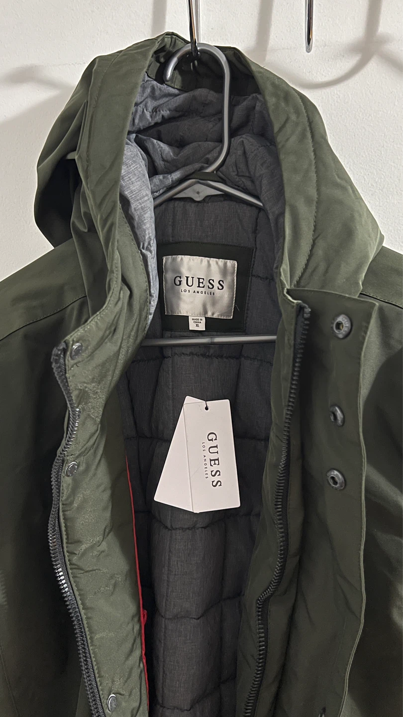 Brand New GUESS Men’s Insulated Winter Parka Jacket - XL - photo 2