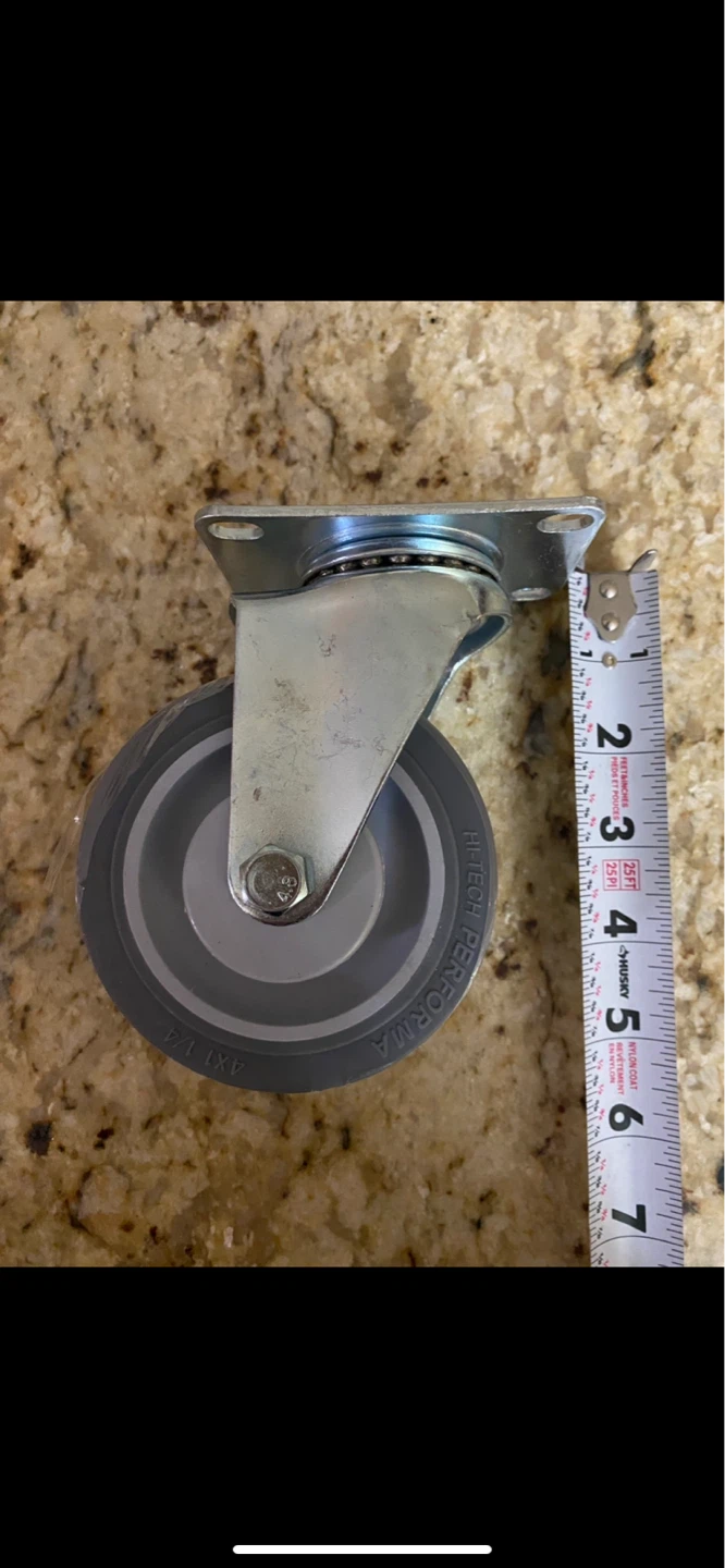Brand New Heavy Duty Swivel Caster Wheels - photo 3
