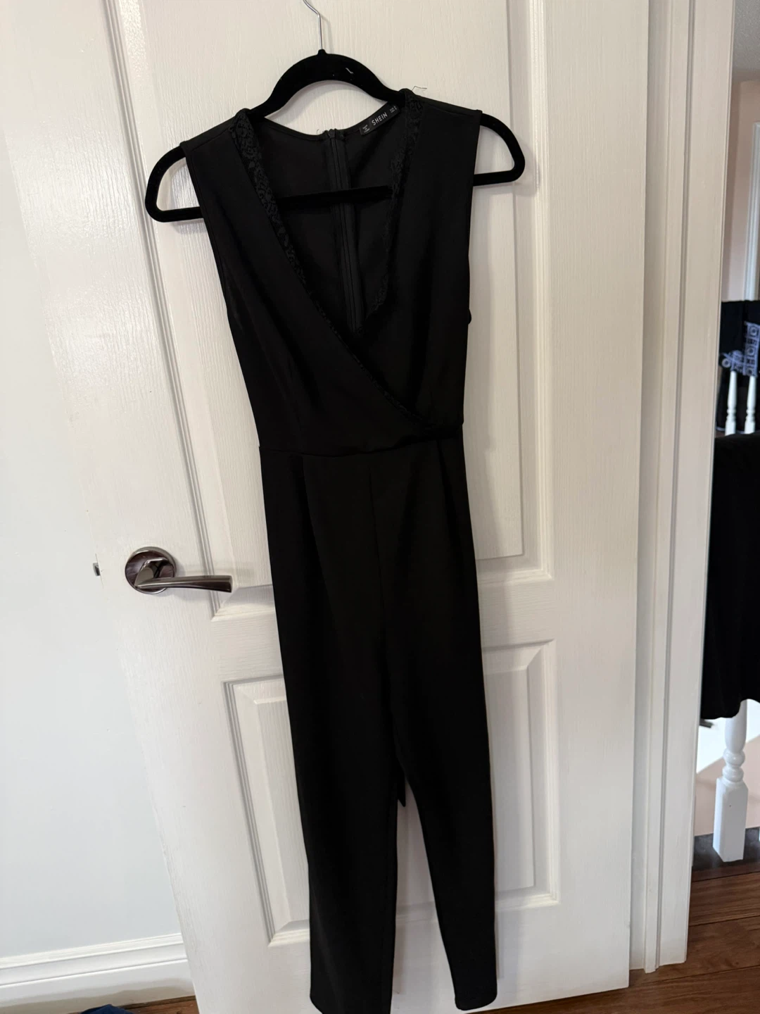 Black Sleeveless Jumpsuit
